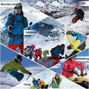 Men's Rechargeable Heated Ski Jacket Waterproof