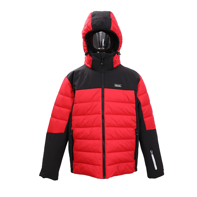 Best Selling Casual Cotton Jacket Into Sportswear Hooded Jacket Cotton Ski Snow Wear For Men