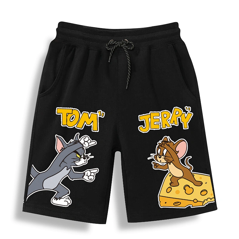 2021 New Arrival Logo Summer DragonBall Cotton Printing Men Cartoon Shorts