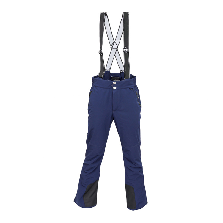 Factory Direct Sales 92% Polyester 8% Elastane Men'S Cotton Sportswear Bib Ski Pants