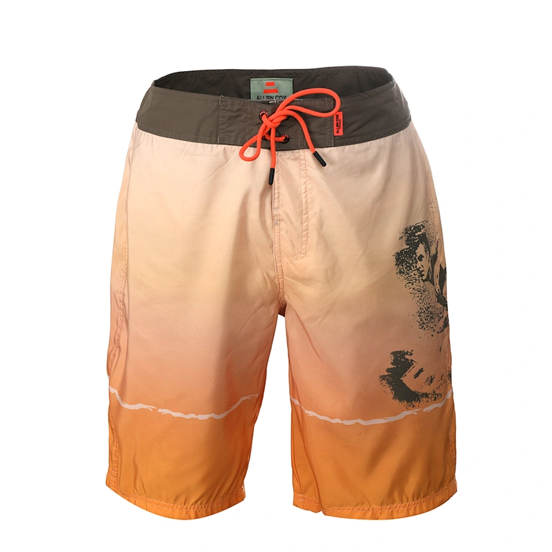 Quick Dry Hawaii Printing Summer Short Men Beach Shorts Swimming Pants