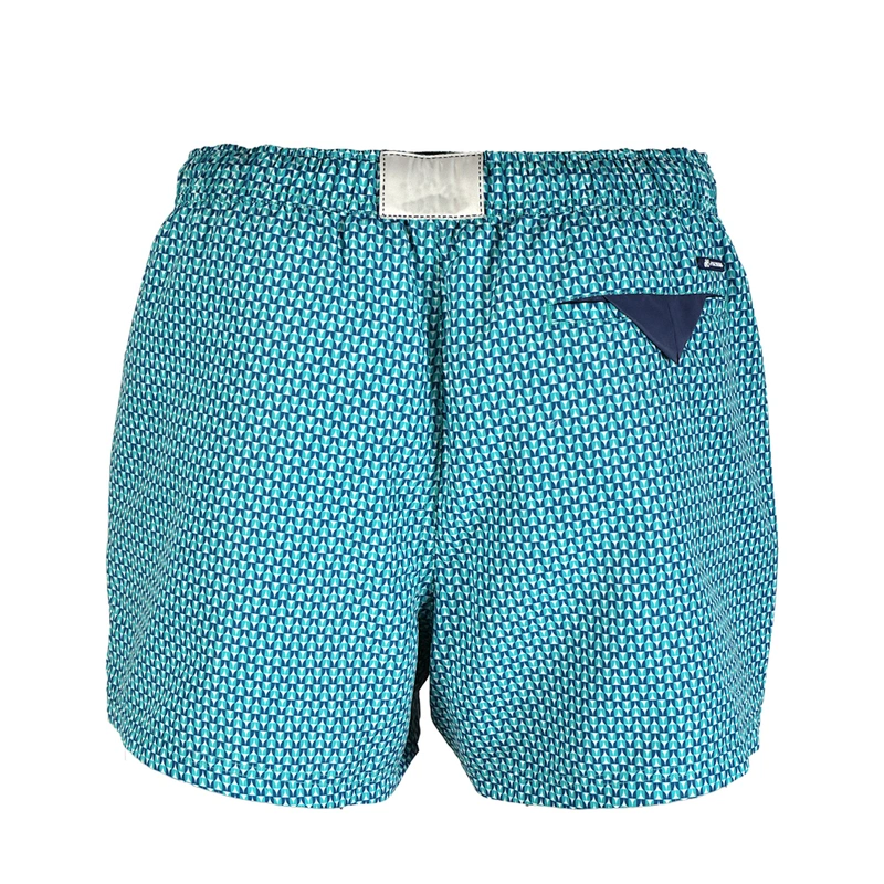 Stretchy Beach Shorts 100% Polyester Swimwear Men Snack Beach Shorts