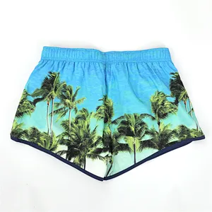 Wholesale Customization Graphic Printing Tie Dye Summer Beach Shorts For Tourism