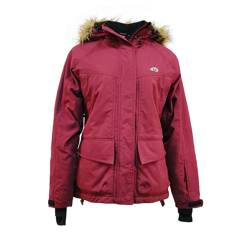 100% Polyester outdoor snow Sportswear waterproof women ladies ski jacket