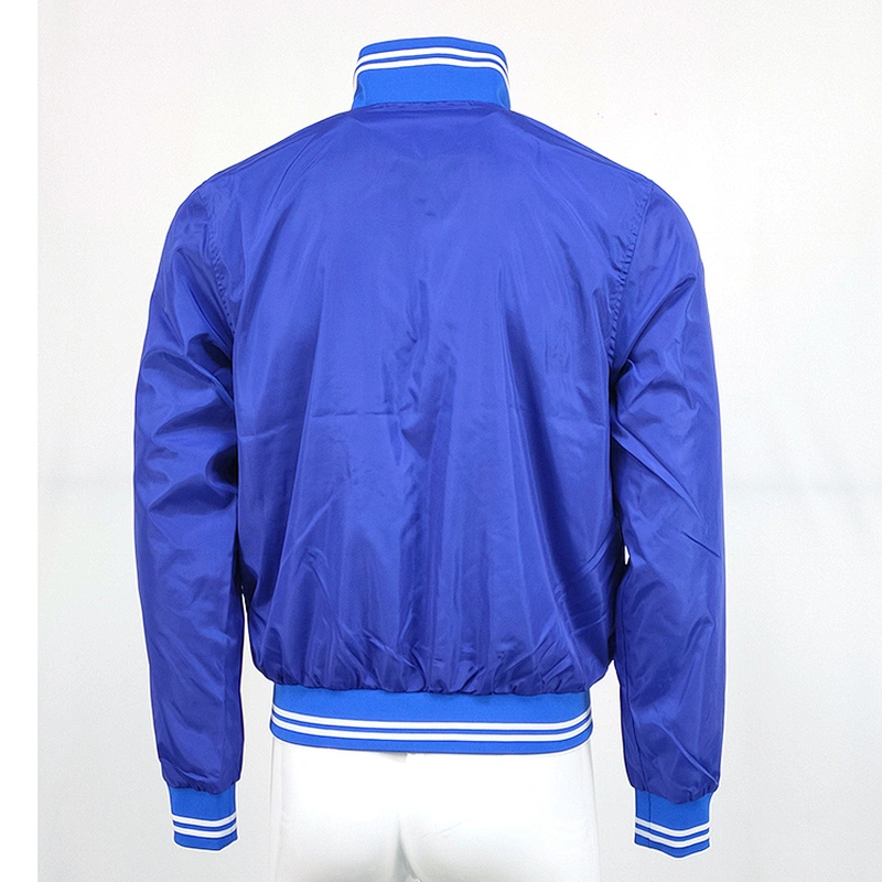 2021 Hot Sale Men Comfortable Casual Fashion Summer Blue Baseball Jacket