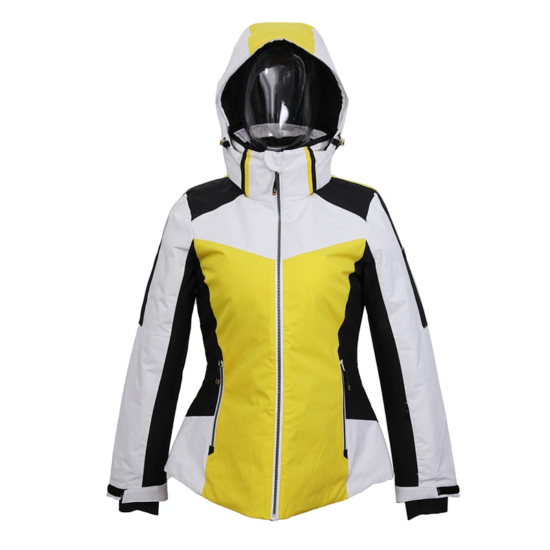 Woman Snow Jacket 100% Polyester Jacket Sportswear Brands For Women Winter Sportswear