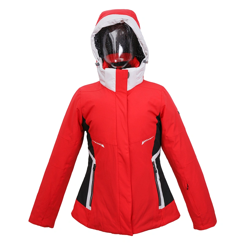 Cotton Fabric Snowboarding Hoodies Jacket Wear Skiing Suits Winter Jacket Women Women Ski Suit 8% Elastane Custom 92% Polyester