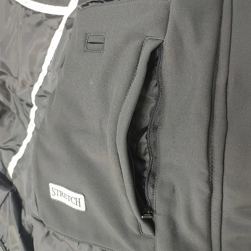 Factory Custom Made Windproof Waterproof Cold Proof One Piece Fitted Mens Ski Suit