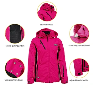 2021 Hot sale waterproof outdoor snow Sportswear snowboard women ski jacket