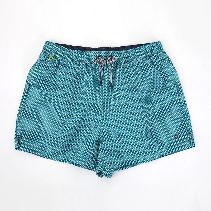Stretchy Beach Shorts 100% Polyester Swimwear Men Snack Beach Shorts