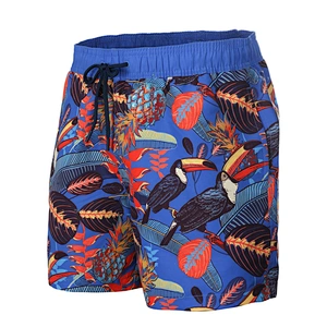 Beach men's swim shorts custom polyester male swim trunks