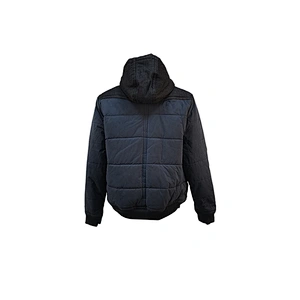 High Quality Outdoor Casual Warm Softshell Black Padded Jacket For Men