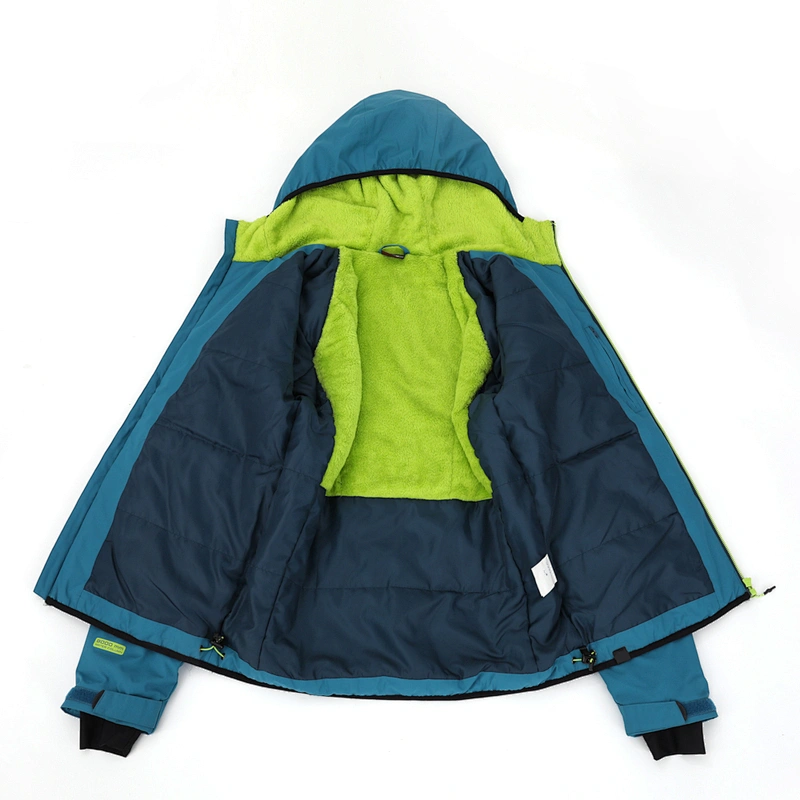 Hot Selling Snow Jacket Men Sportswear Winter Hooded Skiwear Jacket Windbreaker Jacket 100% Polyester