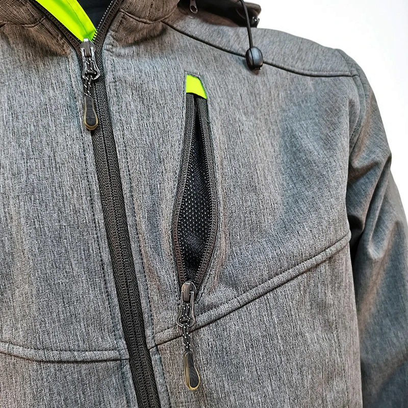 Wholesale Customization Outdoor 100% Polyester Print Softshell Windbreaker Men Casual Jacket Jacket