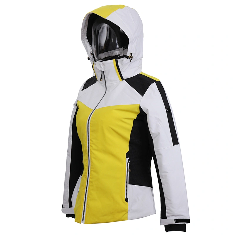 Woman Snow Jacket 100% Polyester Jacket Sportswear Brands For Women Winter Sportswear