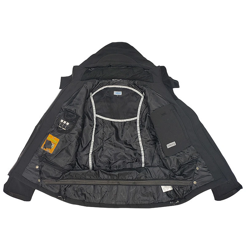 Factory Custom Made Windproof Waterproof Cold Proof One Piece Fitted Mens Ski Suit