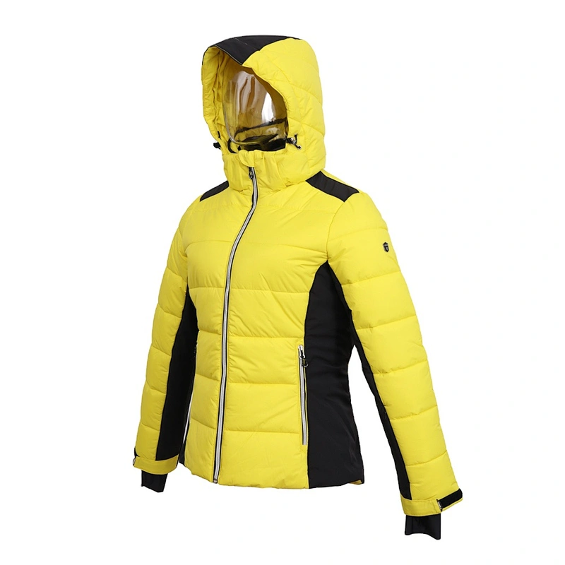 Yellow Fashion Jacket Ski With Zipper For Ladies Snow Jackets Women Winter Coats And Jackets Skiwear