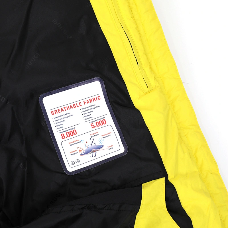 Yellow Fashion Jacket Ski With Zipper For Ladies Snow Jackets Women Winter Coats And Jackets Skiwear