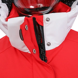 Cotton Fabric Snowboarding Hoodies Jacket Wear Skiing Suits Winter Jacket Women Women Ski Suit 8% Elastane Custom 92% Polyester