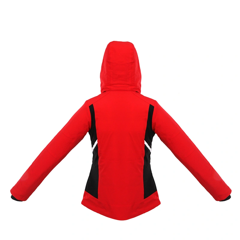 Cotton Fabric Snowboarding Hoodies Jacket Wear Skiing Suits Winter Jacket Women Women Ski Suit 8% Elastane Custom 92% Polyester