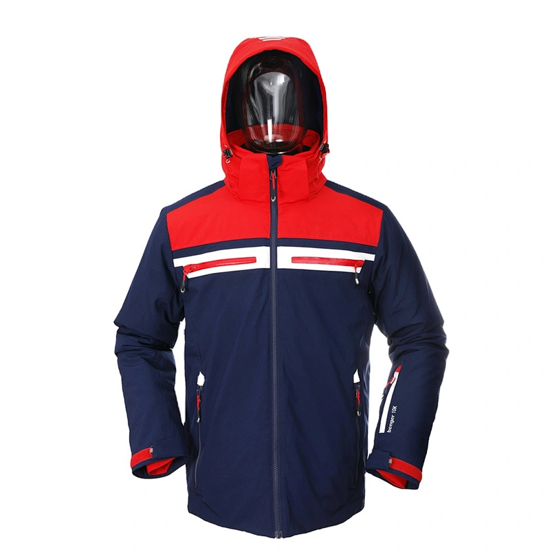High Performance High Quality Men Ski Jacket Waterproof Ski Jacket Winter Ski & Snow Wear Waterproof Zip for Men Sportswear