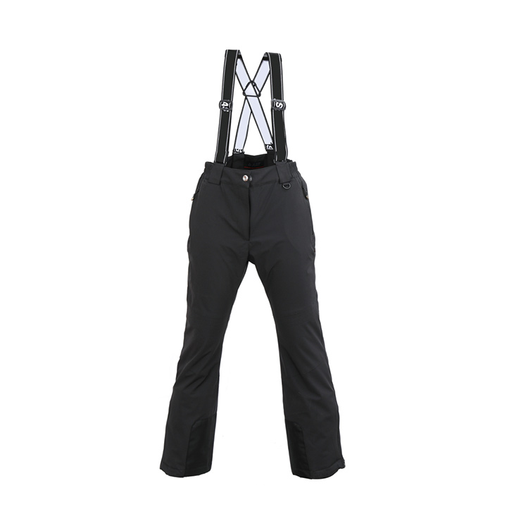 2021 New Recycled Fabric Cotton Baggy Snowboard Bib Suits Women Ski Pants