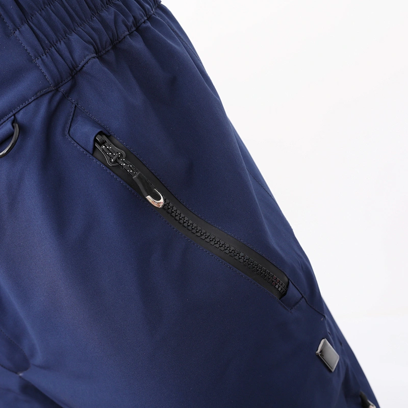 Factory Direct Sales 92% Polyester 8% Elastane Men'S Cotton Sportswear Bib Ski Pants