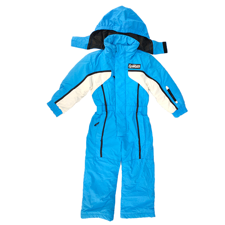 2021 Hot Sale Girls Boys Windproof Waterproof Siamese Children Race Ski Suit One Pieces