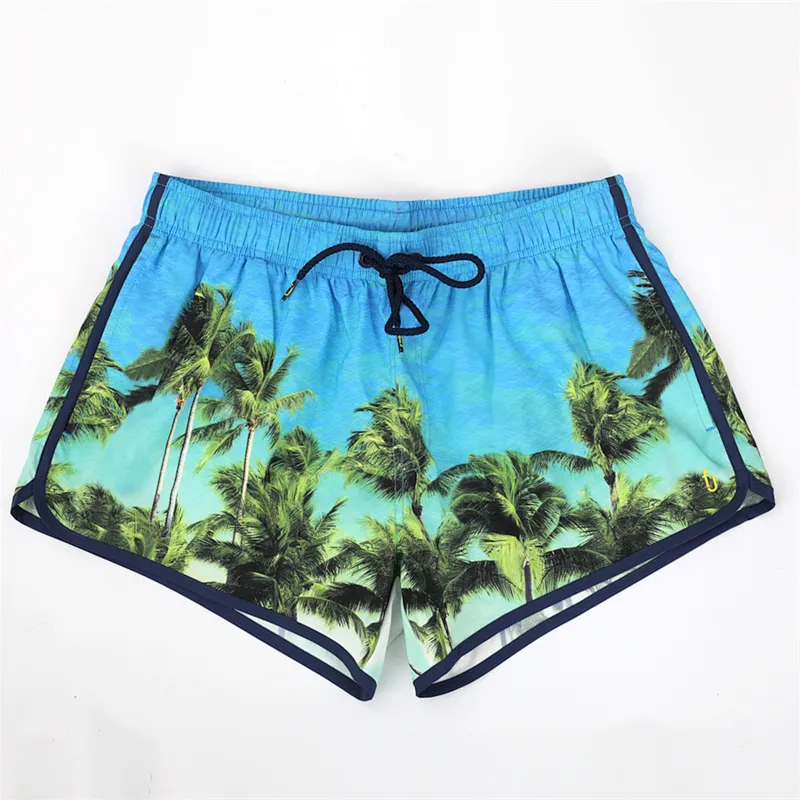 Wholesale Customization Graphic Printing Tie Dye Summer Beach Shorts For Tourism