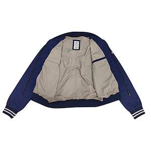 Factory Direct Sales Blue Comfortable Casual Fashion Blank Men Jackets Baseball