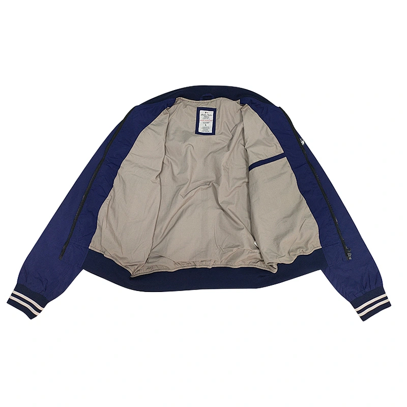 Factory Direct Sales Blue Comfortable Casual Fashion Blank Men Jackets Baseball