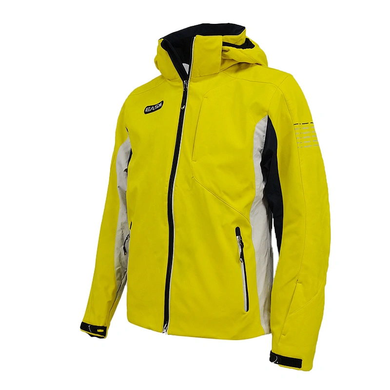 Modern Design Sport Wear Fashion Hooded men snow outdoor apparel ski jackets