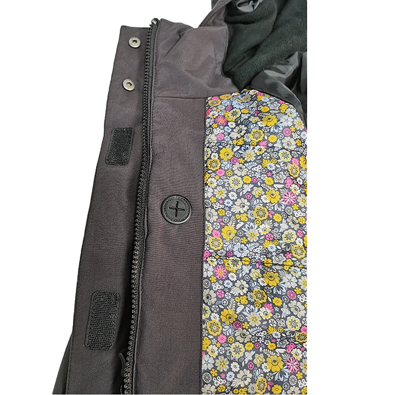 2021 New Wholesale Polyester Down Thermal Men Ride Snowboard Jacket Set