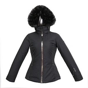 Sportswear Manufacturers In China Ski Jacket PFC Free Recycled Fabric Winter Snow Black Fashion Waterproof Ski Jacket