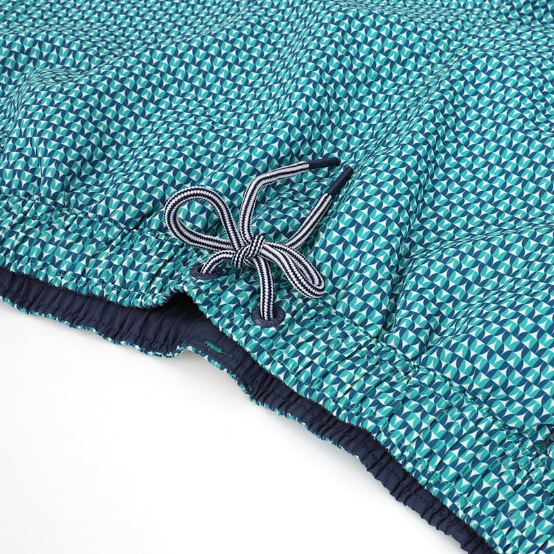 Stretchy Beach Shorts 100% Polyester Swimwear Men Snack Beach Shorts