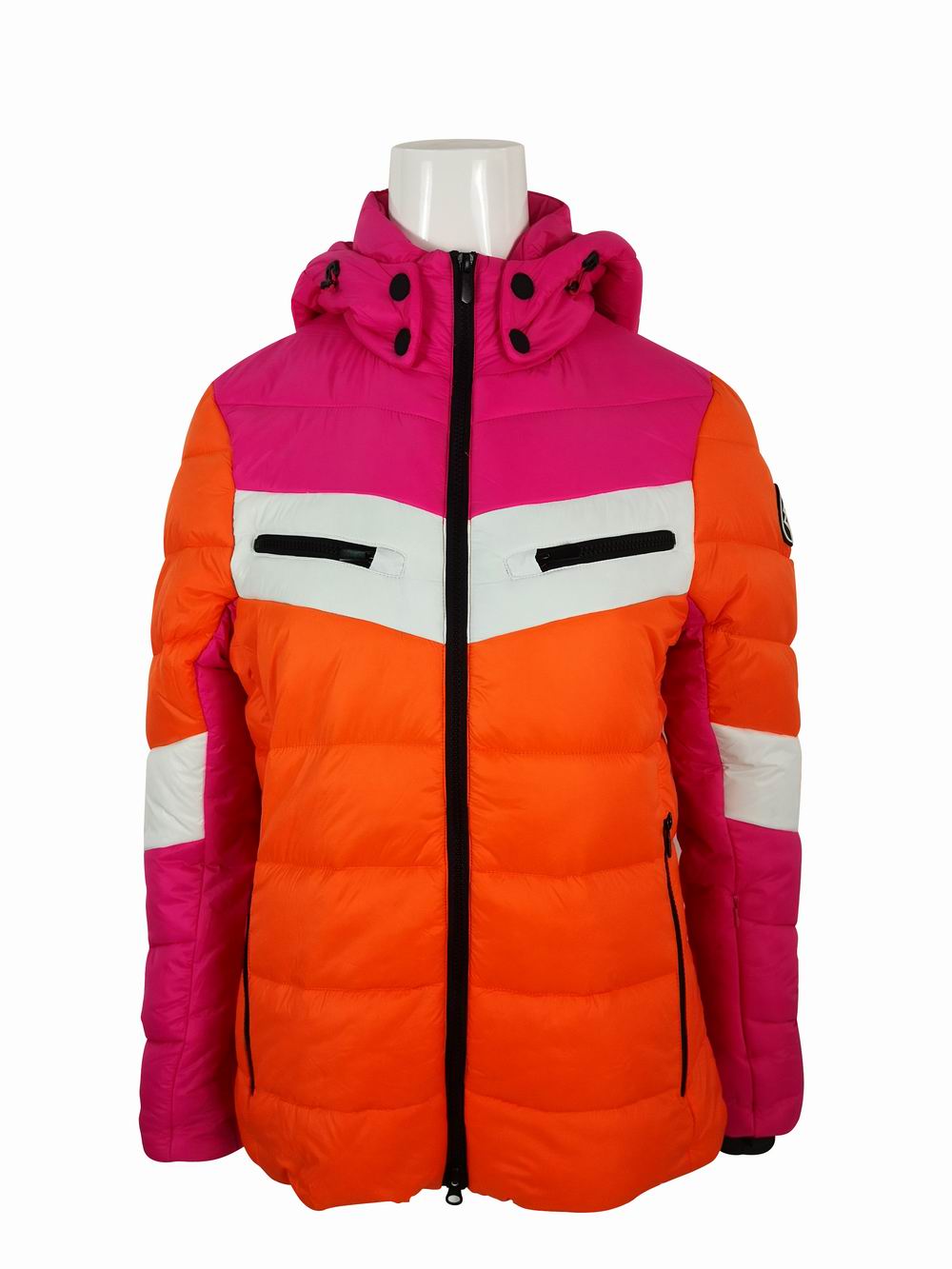 Factory wholesale Ladies sport and casual fake dwon jacket