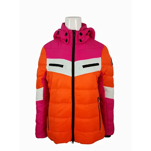 Factory wholesale Ladies sport and casual fake dwon jacket
