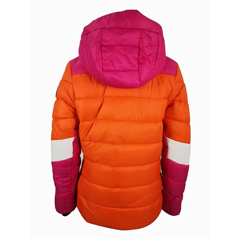Factory wholesale Ladies sport and casual fake dwon jacket