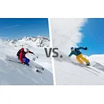 Snowboarding VS  Skiing