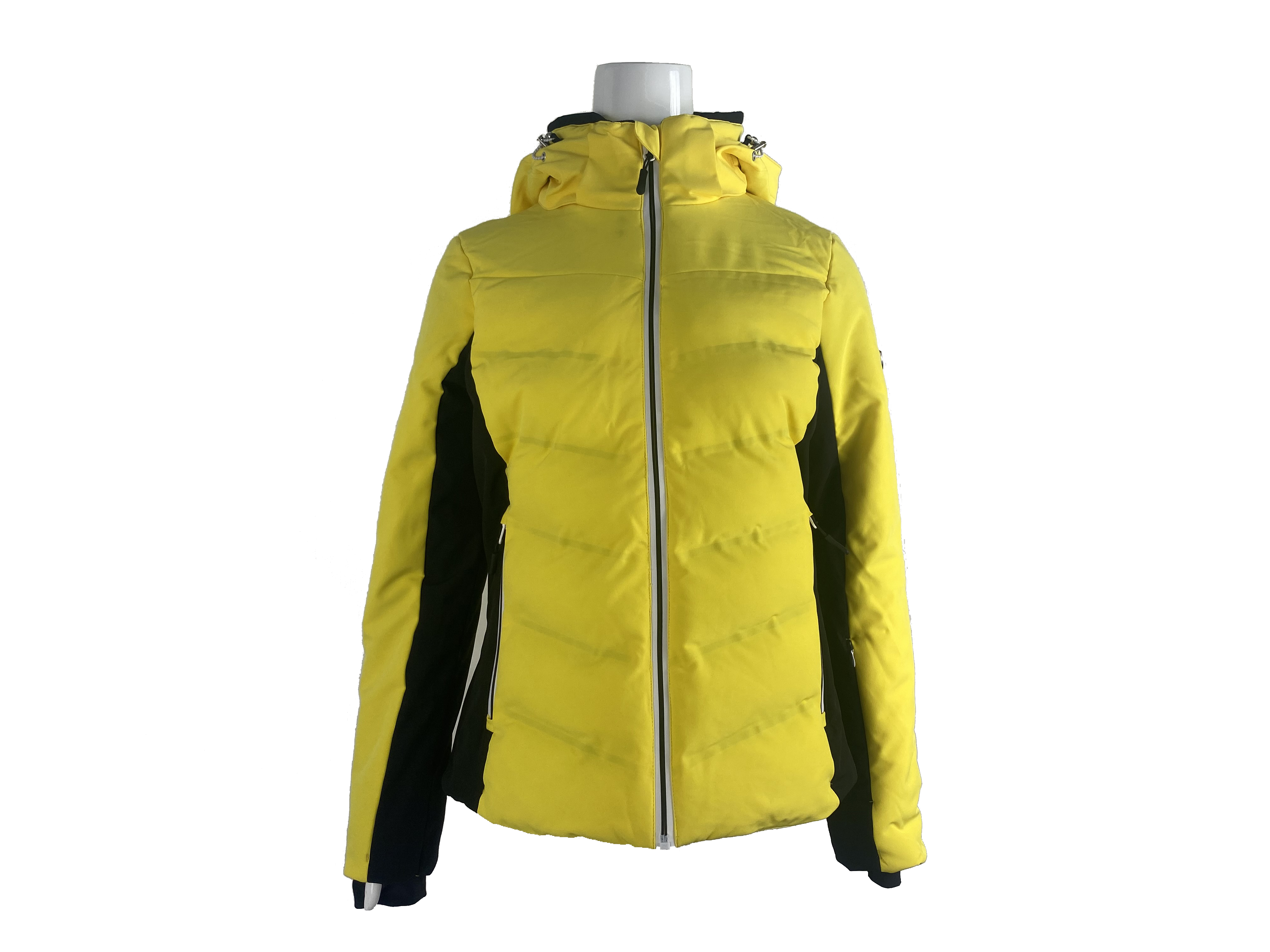 Economic Suppliers Of Sportswear Woman PFC Free Recycled Fabric Jacket 100% Polyester Ski Jacket