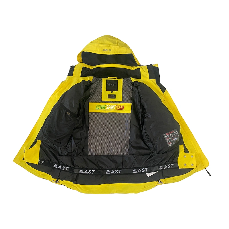 Economic Suppliers Of Sportswear Woman PFC Free Recycled Fabric Jacket 100% Polyester Ski Jacket