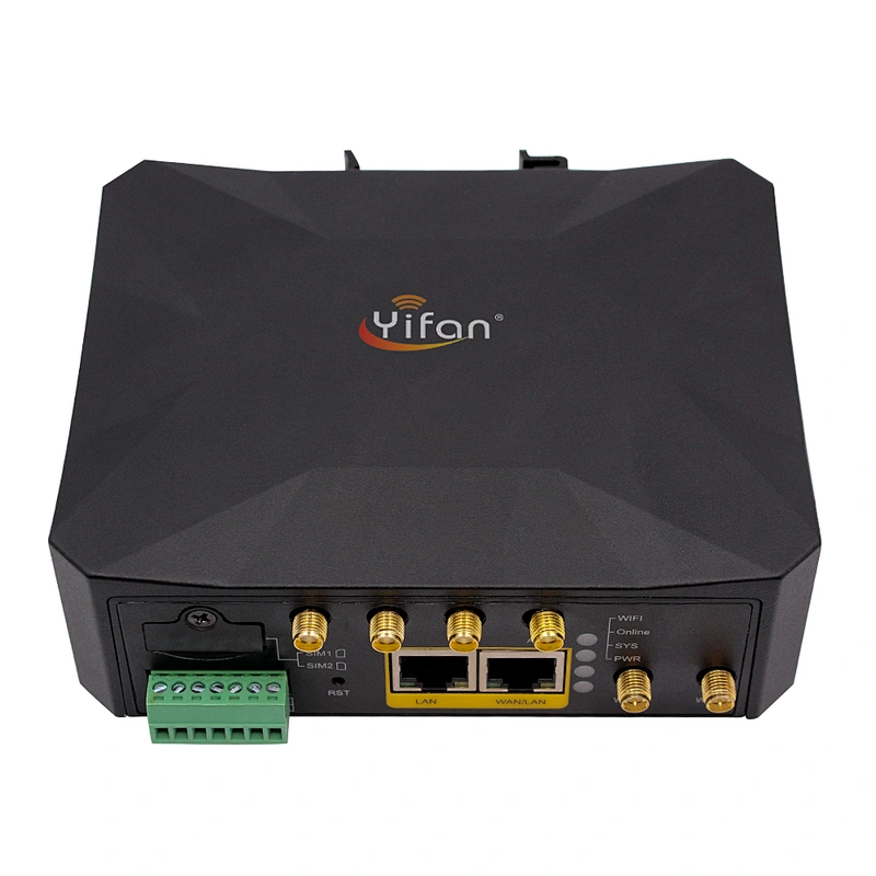 NR120 5G NR LTE WIFI Wireless  industrial dual sim router modem  with CAN port