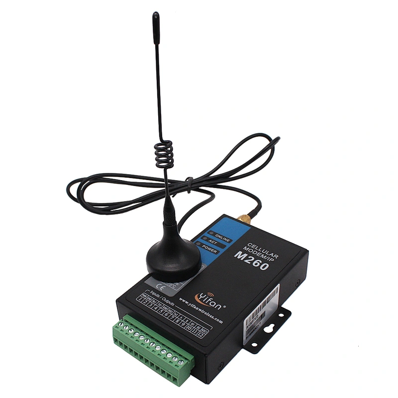 M260  industrial cellular modem 4g lte with two RS232 one RS485 ports