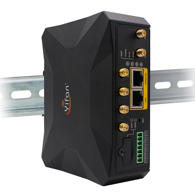 NR120 5G NR LTE WIFI Wireless  industrial dual sim router modem  with CAN port