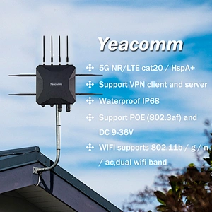 IP68 NR200 4G LTE 5G NR ODU Industrial Outdoor CPE Router with SIM card Slot