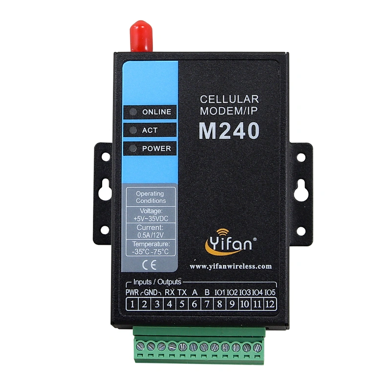 M240 LTE CAT4 IoT Wireless Modem Cellular 4G Industrial Modem RS232/RS485