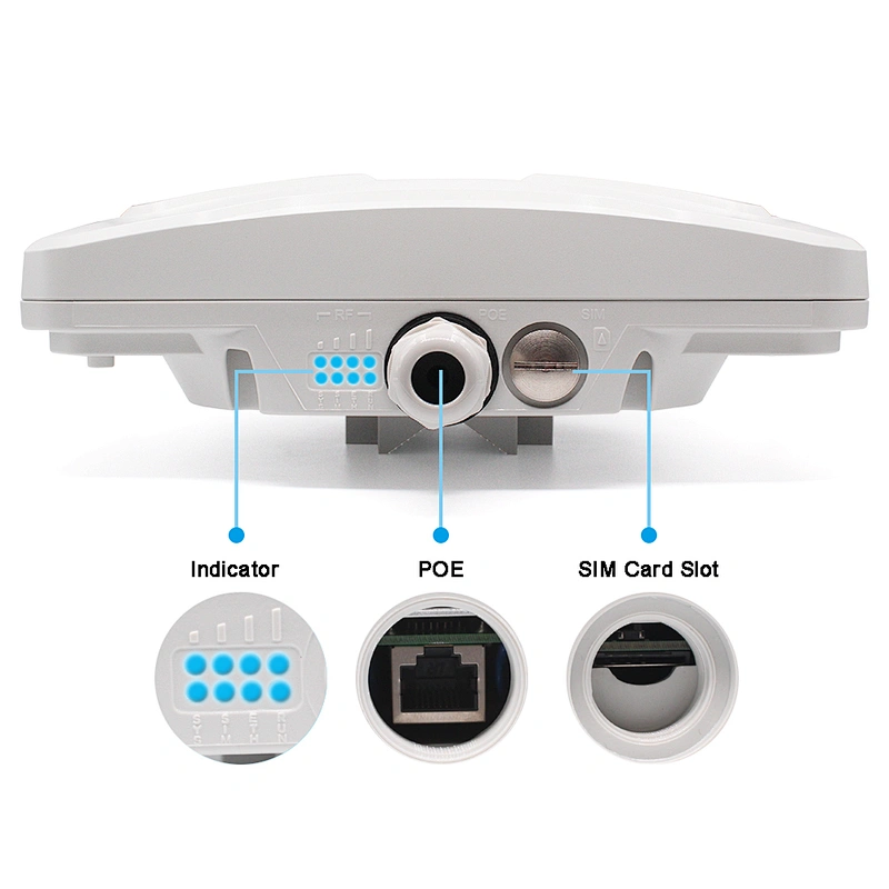 NR300 5G X55 modem built-in Sub6G Outdoor 5G CPE with Indoor WiFi6 Gigabit Router