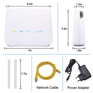 Yeacomm YF-S12P CAT6 4G LTE VOLTE VOIP CPE Indoor Dual Band Router