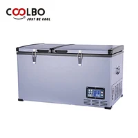BCD100 dual zone fridge with cold rolled sheet material