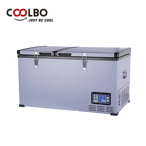 BCD100 dual zone fridge with cold rolled sheet material